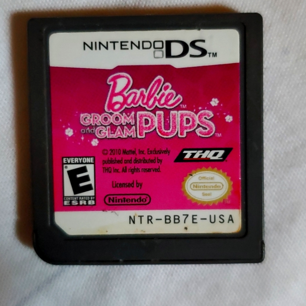 Barbie glam ds game for kids